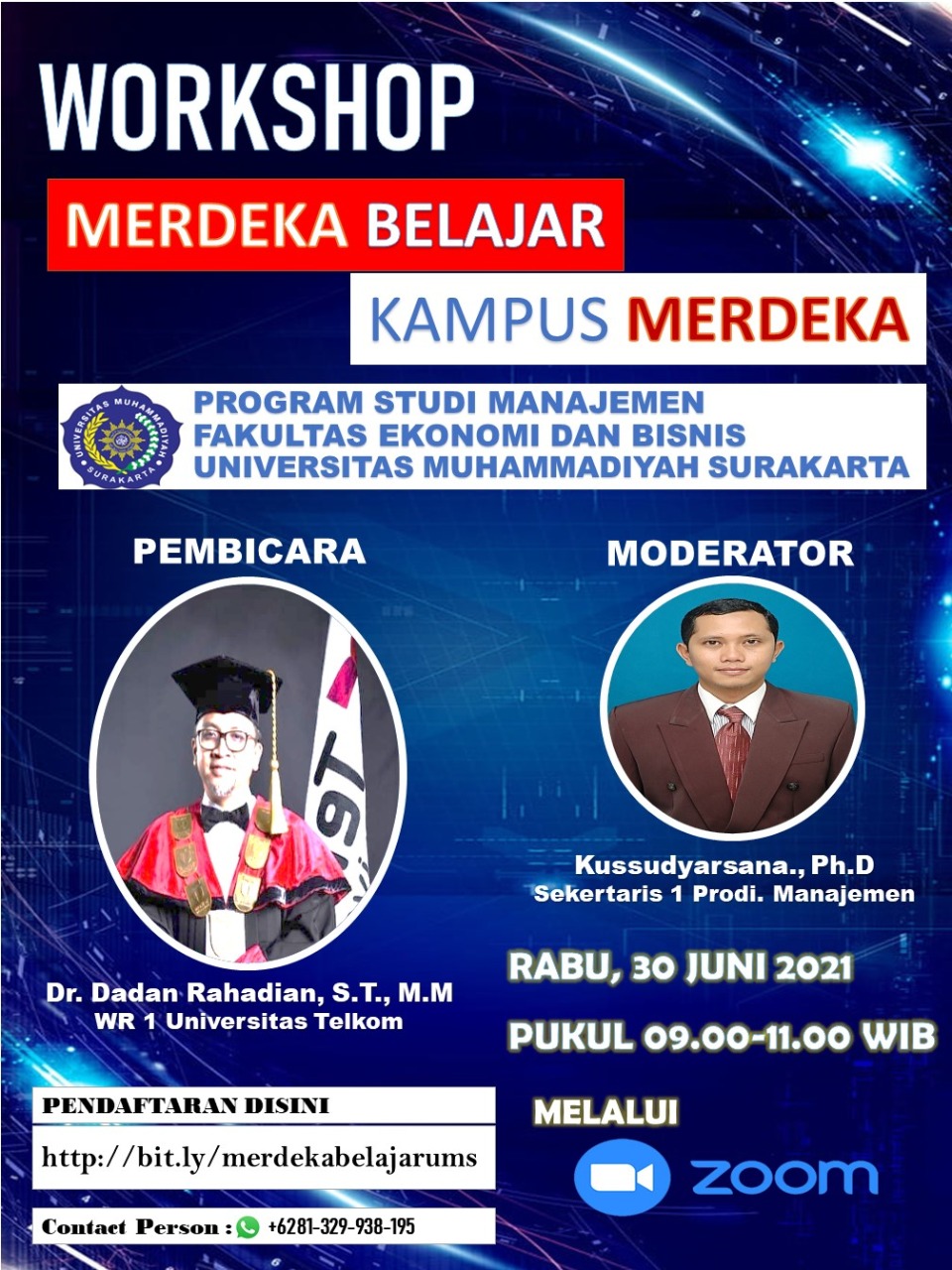 Workshop Merdeka Belajar 30 Juni 2021